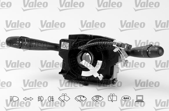 Valeo 251498 - Устройство управления, выключатель на рулевой колонке autodif.ru