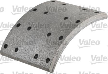 Valeo 219932 - Комплект тормозных башмаков, барабанные тормоза autodif.ru
