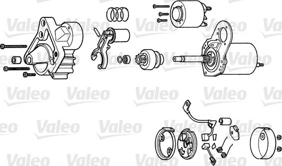 Valeo D6RA108 - Стартер autodif.ru