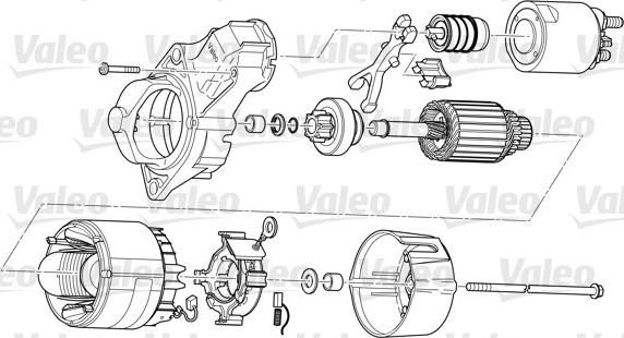 Valeo D7E1 - Стартер autodif.ru