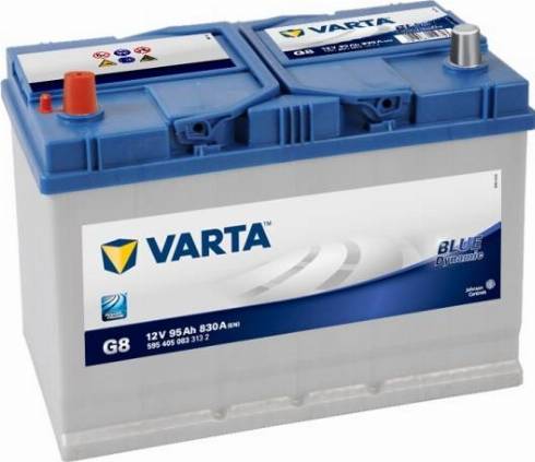 Varta 595405083 - Стартерная аккумуляторная батарея, АКБ autodif.ru