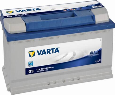 Varta 595402080 - Стартерная аккумуляторная батарея, АКБ autodif.ru