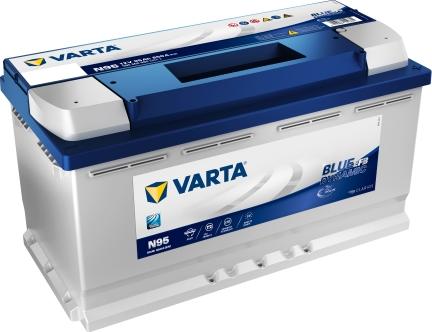 Varta 595500085D842 - Стартерная аккумуляторная батарея, АКБ autodif.ru