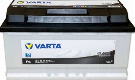 Varta 590122072 - Стартерная аккумуляторная батарея, АКБ autodif.ru