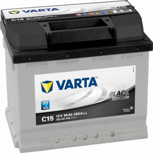 Varta 556401048 - Стартерная аккумуляторная батарея, АКБ autodif.ru