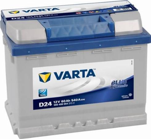 Varta 560408054 - Стартерная аккумуляторная батарея, АКБ autodif.ru