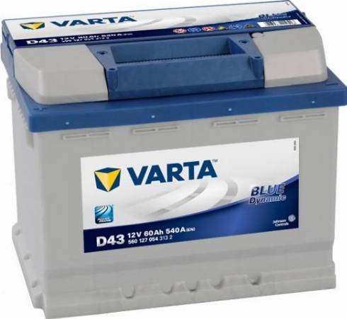 Varta 560127054 - Стартерная аккумуляторная батарея, АКБ autodif.ru