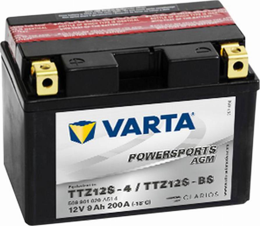 Varta 509901020 - Стартерная аккумуляторная батарея, АКБ autodif.ru