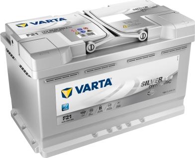 Varta 580901080D852 - Стартерная аккумуляторная батарея, АКБ autodif.ru