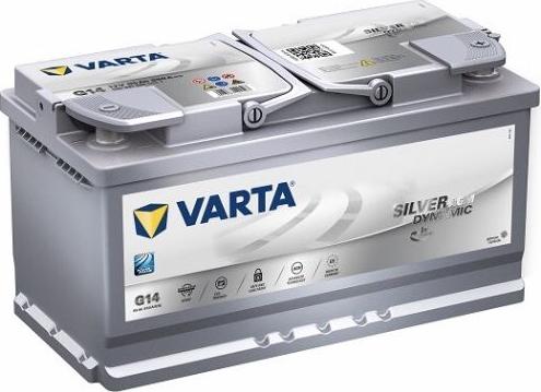 Varta 580901080 - Автозапчасть/Аккумулятор Silver Dynamic AGM 12V 80AH 800A 315х175х190 Полярность 0 Клеммы 1 Креплени autodif.ru