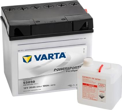 Varta 530030030A514 - Стартерная аккумуляторная батарея, АКБ autodif.ru