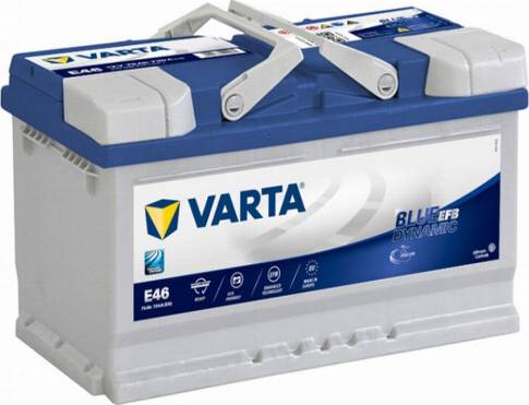 Varta 575500073 - Стартерная аккумуляторная батарея, АКБ autodif.ru