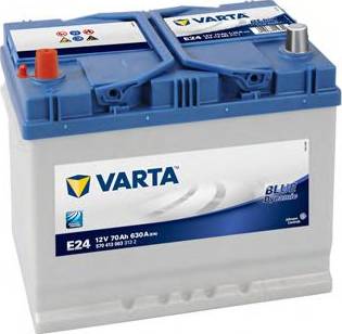 Varta 570413063 - аккумуляторная батарея! BLUE DYNAMIC 19.5/17.9 рус 70Ah 630A 261/175/220\ autodif.ru