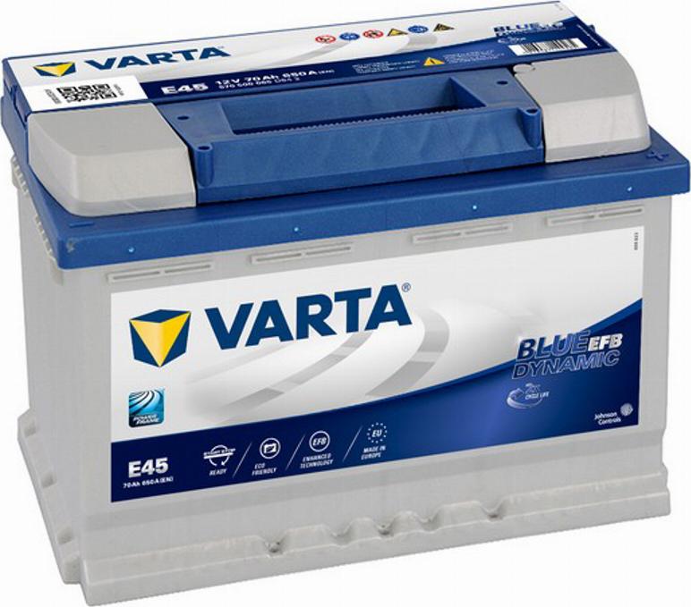 Varta 570500065 - Ремкомплект, шкворень поворотного кулака autodif.ru