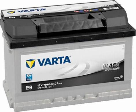 Varta 570144064 - Стартерная аккумуляторная батарея, АКБ autodif.ru