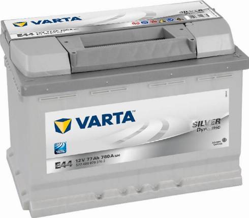 Varta 577400078 - Стартерная аккумуляторная батарея, АКБ autodif.ru