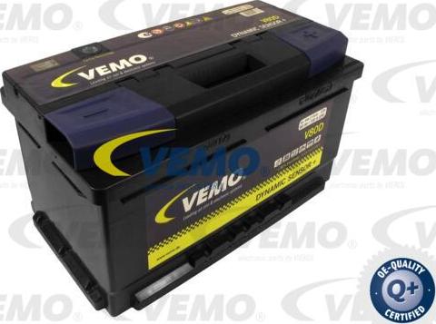 Vemo V99-17-0016 - Стартерная аккумуляторная батарея, АКБ autodif.ru