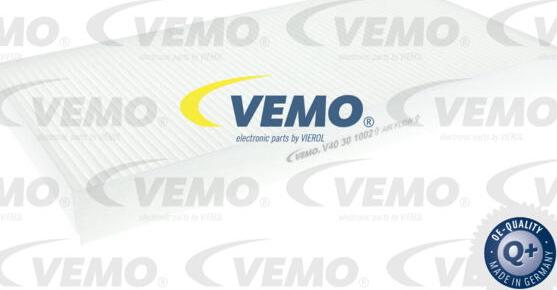 Vemo V40-30-1002 - Фильтр воздуха в салоне autodif.ru