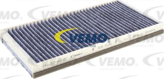 Vemo V40-32-0003 - Фильтр воздуха в салоне autodif.ru