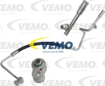 Vemo V15-20-0015 - Air conditioning hose/pipe fits: FORD GALAXY I SEAT ALHAMBRA VW SHARAN 1.8-2.8 03.95-03.10 autodif.ru