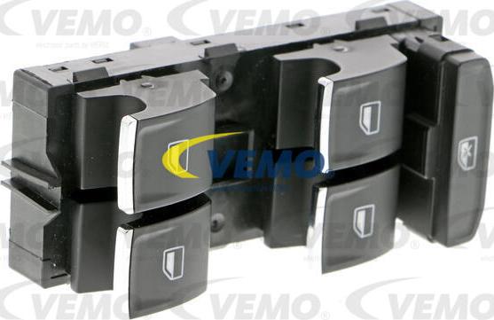 Vemo V10-73-0438 - Car window regulator switch front L fits: VW GOLF ALLTRACK VII, GOLF SPORTSVAN VII, GOLF VII, PASSAT autodif.ru