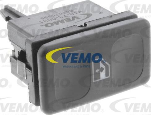 Vemo V10-73-0091 - Выключатель, стеклоподъемник autodif.ru