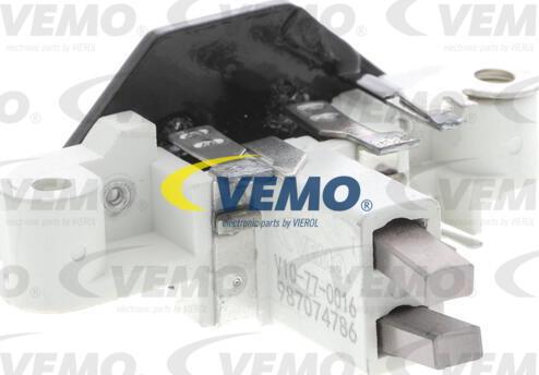 Vemo V10-77-0016 - Регулятор напряжения, генератор autodif.ru