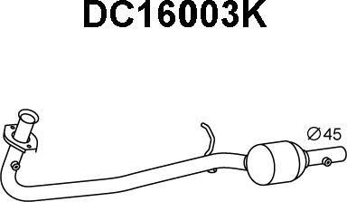 Veneporte DC16003K - Катализатор autodif.ru