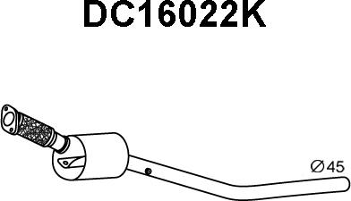 Veneporte DC16022K - Катализатор autodif.ru
