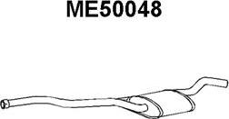 Veneporte ME50048 - Средний глушитель выхлопных газов autodif.ru