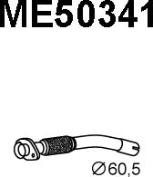 Veneporte ME50341 - Ремонтная трубка, катализатор autodif.ru