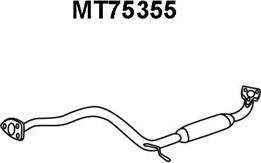 Veneporte MT75355 - Средний глушитель выхлопных газов autodif.ru