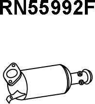 Veneporte RN55992F - Сажевый / частичный фильтр, система выхлопа ОГ autodif.ru