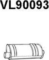 Veneporte VL90093 - Глушитель выхлопных газов, конечный autodif.ru