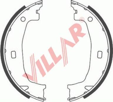 Villar 629.0811 - Комплект тормозов, ручник, парковка autodif.ru