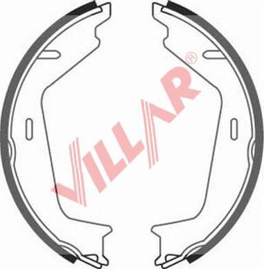 Villar 629.0830 - Комплект тормозов, ручник, парковка autodif.ru