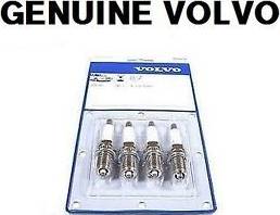 Volvo 272207 - Комплект свечей зажигания 4шт., для S40(-04), V40(-04), кроме турбо autodif.ru