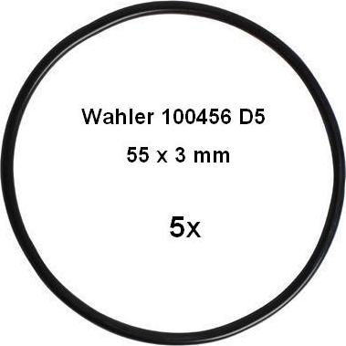 WAHLER 100456D5 - Прокладка, трубка клапана возврата ОГ autodif.ru