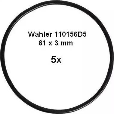 WAHLER 110156D5 - Прокладка, трубка клапана возврата ОГ autodif.ru