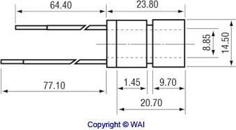 WAI 28-82853 - Кольцо контактное генератора autodif.ru