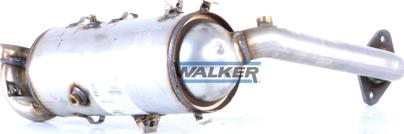Walker 93030 - Сажевый / частичный фильтр, система выхлопа ОГ autodif.ru