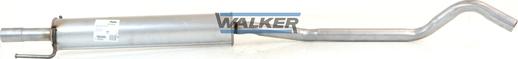 Walker 23254 - Средний глушитель выхлопных газов autodif.ru