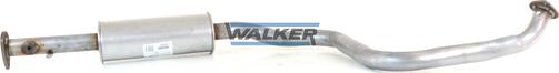 Walker 22765 - Средний глушитель выхлопных газов autodif.ru