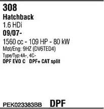 Walker PEK023383BB - Система выпуска ОГ autodif.ru