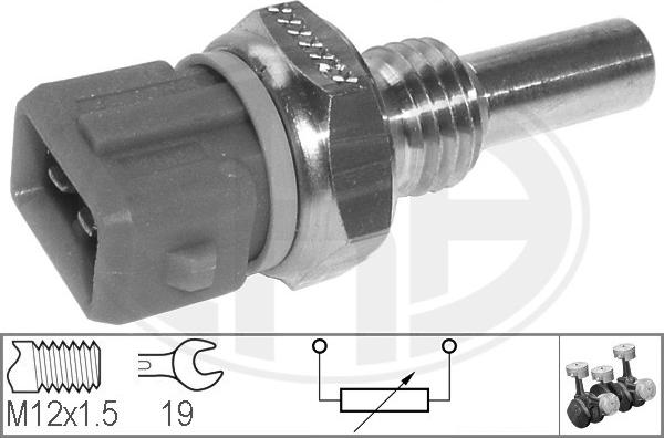 Wilmink Group WG1492424 - Датчик, температура охлаждающей жидкости autodif.ru