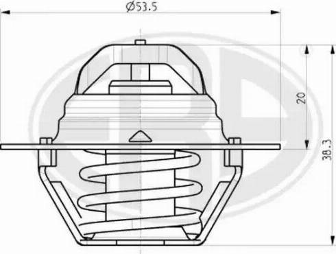 Wilmink Group WG1492717 - Термостат охлаждающей жидкости / корпус autodif.ru