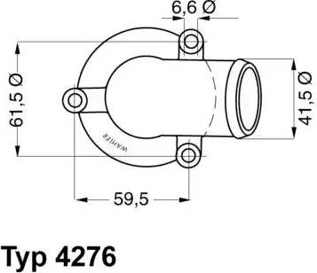 Wilmink Group WG1091724 - Термостат охлаждающей жидкости / корпус autodif.ru