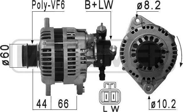 Wilmink Group WG2012358 - Генератор autodif.ru