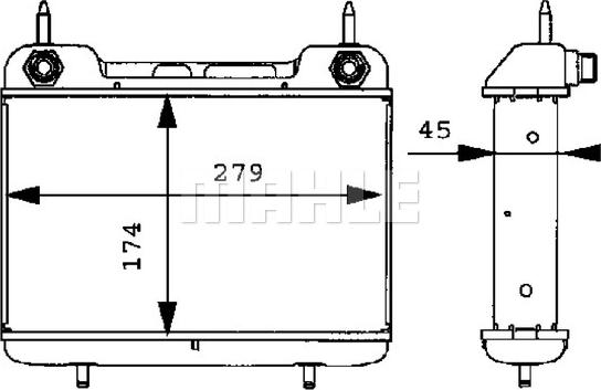 Wilmink Group WG2181195 - Масляный радиатор, двигательное масло autodif.ru