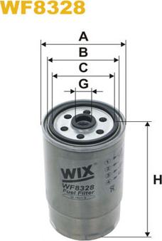 WIX Filters WF8328 - Топливный фильтр autodif.ru